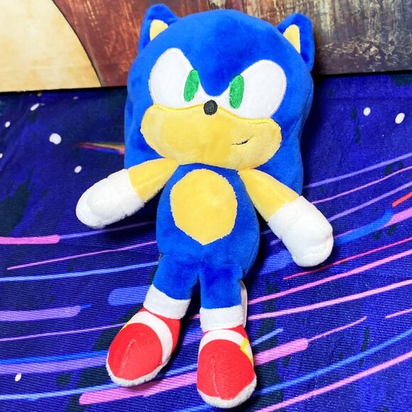 KID ROBOT x SEGA SONIC THE HEDGEHOG 9" PLUSH TOY STUFFED ANIMAL FIGURE COLLECT - Picture 2 of 3